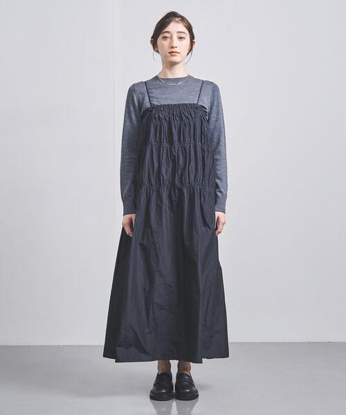 新品未使用・タグ付き ユナイテッドアローズ ワンピース ブラック フレア 36 中古・古着通販】UNITED ARROWS (ユナイテッドアローズ