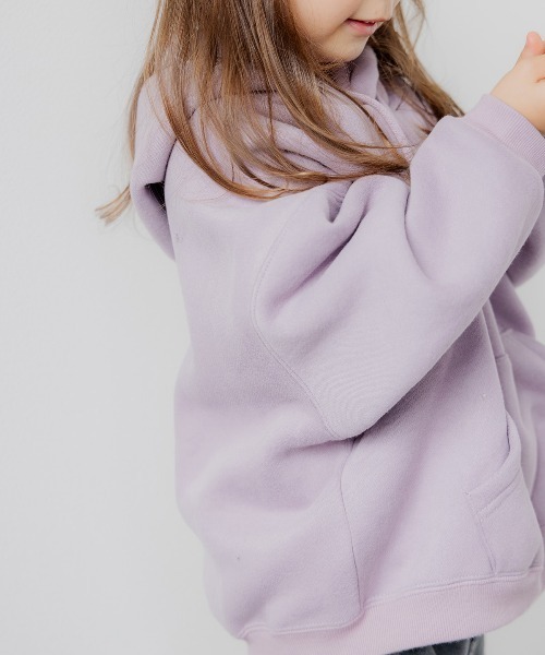ooju（オージュ）の「【ooju】スウェットフーディー(キッズ)（パーカー・キッズ・ブラウン/グレー/ラベンダー・1/2/4/3）」の16枚目の写真