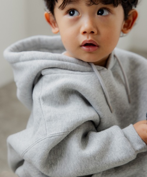 ooju（オージュ）の「【ooju】スウェットフーディー(キッズ)（パーカー・キッズ・ブラウン/グレー/ラベンダー・1/2/4/3）」の10枚目の写真