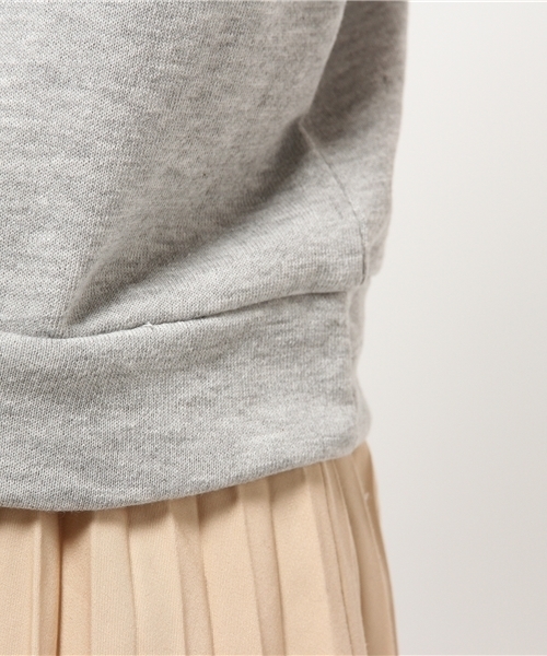 WEGO（ウィゴー）の「WEGO/パールシフォンスリーブスウェット（スウェット・レディース・ネイビー/杢グレー/オフホワイト・FREE）」の13枚目の写真