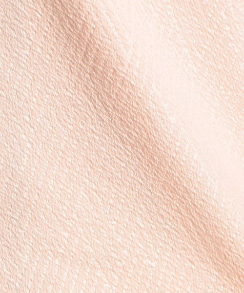 HIDEAWAYS NICOLE（ハイダウェイニコル）の「ブリスターエンボスバスケット7分袖イタリアンカラーシャツ（シャツ/ブラウス・メンズ・ブラック/ネイビー/オフホワイト/ピンク・MEDIUM/LARGE/X-LARGE）」の17枚目の写真