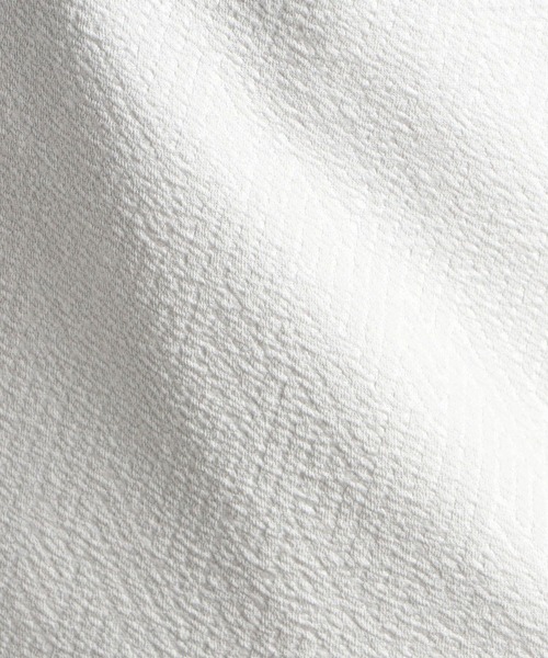 HIDEAWAYS NICOLE（ハイダウェイニコル）の「ブリスターエンボスバスケット7分袖イタリアンカラーシャツ（シャツ/ブラウス・メンズ・ブラック/ネイビー/オフホワイト/ピンク・MEDIUM/LARGE/X-LARGE）」の18枚目の写真