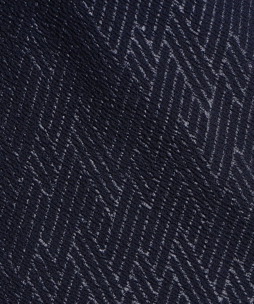 HIDEAWAYS NICOLE（ハイダウェイニコル）の「ブリスターエンボスバスケット7分袖イタリアンカラーシャツ（シャツ/ブラウス・メンズ・ブラック/ネイビー/オフホワイト/ピンク・MEDIUM/LARGE/X-LARGE）」の20枚目の写真