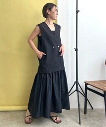 LHELBIE（レルビエ）の「ドッキングジレジャンスカ（ジャンパースカート）」