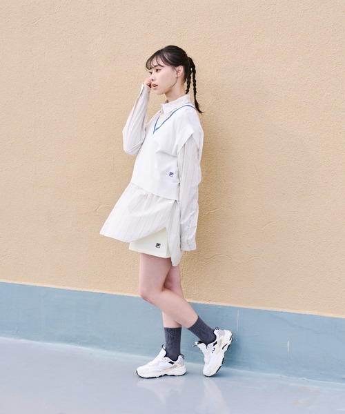 FILA（フィラ）の「レイトレイサー / RAY TRACER / 厚底スニーカー（スニーカー・レディース・ホワイト系その他/グレー/ホワイト系その他2/ホワイト系その他3・26.5cm/26.0cm/25.5cm/25.0cm/24.5cm/24.0cm/23.5cm/23.0cm/22.5cm/22.0cm/29.0cm/28.0cm/27.5cm/27.0cm）」の10枚目の写真