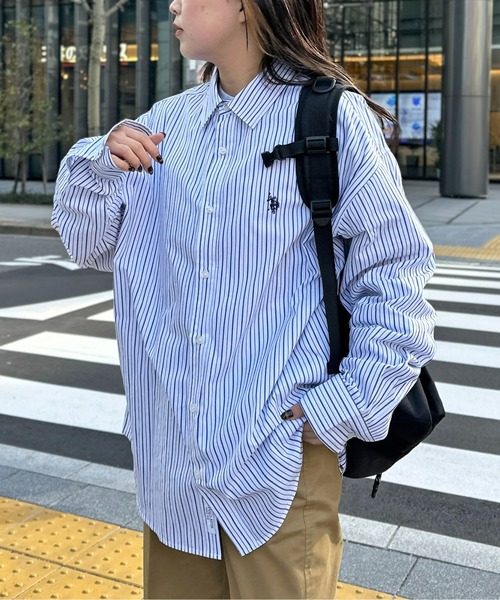 U.S. POLO ASSN.（ユーエスポロアッスン）の「アソート長袖シャツ（シャツ/ブラウス・メンズ・ベージュ/ブラック/ネイビー/ホワイト/ホワイト系その他/ブルー系その他/ブラック系その他/ブルー・LARGE/MEDIUM）」の3枚目の写真