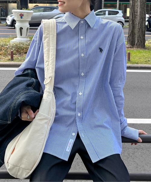 U.S. POLO ASSN.（ユーエスポロアッスン）の「アソート長袖シャツ（シャツ/ブラウス・メンズ・ベージュ/ブラック/ネイビー/ホワイト/ホワイト系その他/ブルー系その他/ブラック系その他/ブルー・LARGE/MEDIUM）」の8枚目の写真