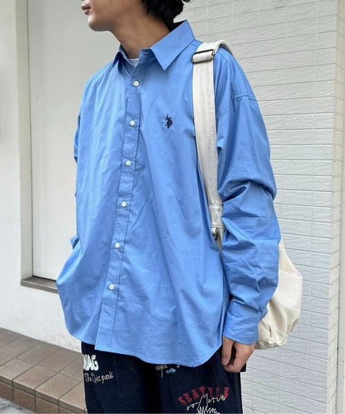 U.S. POLO ASSN.（ユーエスポロアッスン）の「アソート長袖シャツ（シャツ/ブラウス・メンズ・ベージュ/ブラック/ネイビー/ホワイト/ホワイト系その他/ブルー系その他/ブラック系その他/ブルー・LARGE/MEDIUM）」の7枚目の写真