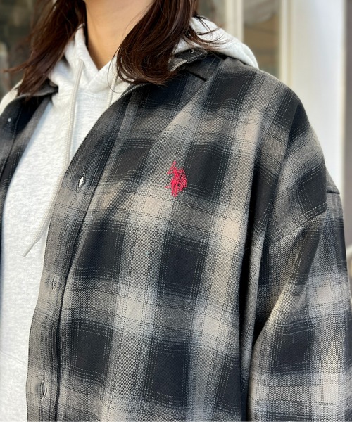 U.S. POLO ASSN.（ユーエスポロアッスン）の「アソート長袖シャツ（シャツ/ブラウス・メンズ・ベージュ/ブラック/ネイビー/ホワイト/ホワイト系その他/ブルー系その他/ブラック系その他/ブルー・LARGE/MEDIUM）」の15枚目の写真