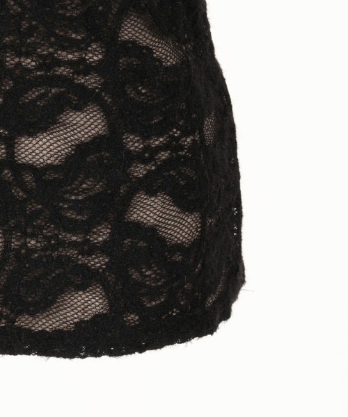 axes femme（アクシーズファム）の「起毛ペイズリーハイネックプルオーバー（Tシャツ/カットソー・レディース・キナリ/ホワイト/ブラック・FREE）」の22枚目の写真