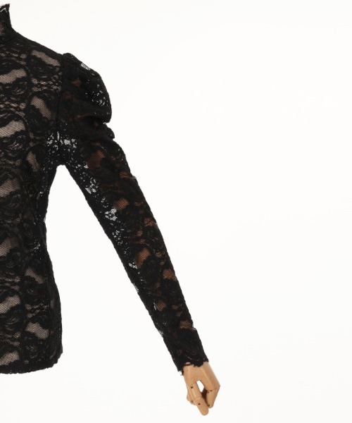 axes femme（アクシーズファム）の「起毛ペイズリーハイネックプルオーバー（Tシャツ/カットソー・レディース・キナリ/ホワイト/ブラック・FREE）」の13枚目の写真