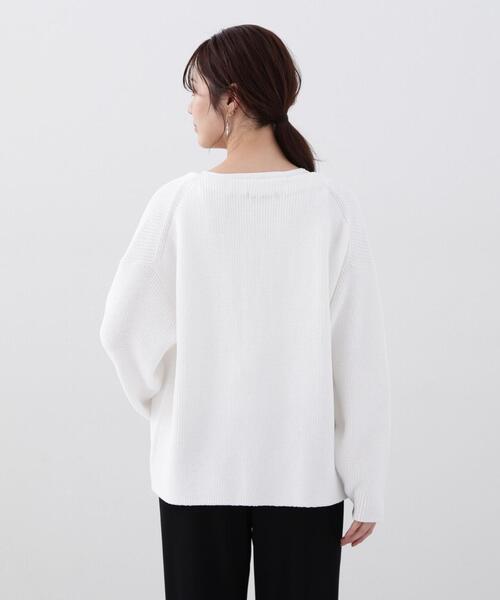 PROPORTION BODY DRESSING(プロポーションボディドレッシング)の「アメスリーブカーデSET UP / 1214170213(ニット/セーター・レディース・ブルー/ホワイト/ベージュ系その他・FREE)」の14枚目の写真