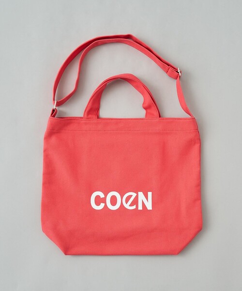 HeM（ヘム）の「HeM（ヘム）別注2WAYロゴトートバッグ（トートバッグ・メンズ・ブラック/ダークグリーン/オフホワイト/ライラック/ネイビー/ピンク・FREE）」の22枚目の写真