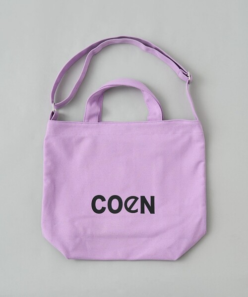 HeM（ヘム）の「HeM（ヘム）別注2WAYロゴトートバッグ（トートバッグ・メンズ・ブラック/ダークグリーン/オフホワイト/ライラック/ネイビー/ピンク・FREE）」の11枚目の写真