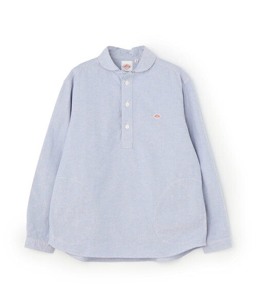MEN'S OXFORD ROUND COLLAR PULLOVER SHIRT PLAIN（シャツ/ブラウス）｜DANTON（ダントン）の