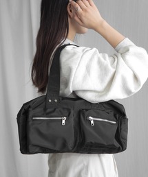 ナイロンジップボストン