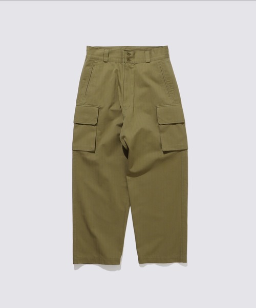 FIDELITY(フィデリティ)の「MILITARY TWILL CARGO PANTS / ツイルカーゴパンツ(カーゴパンツ・メンズ・ブラック/ネイビー/オフホワイト/オリーブ/カーキ/チャコール・MEDIUM/LARGE/X-LARGE)」の6枚目の写真