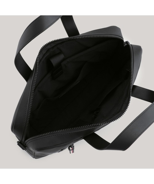 TOMMY HILFIGER（トミーヒルフィガー）の「ピケスリムコンピューターバッグ（ビジネスバッグ・メンズ・ブラック・FREE）」の5枚目の写真