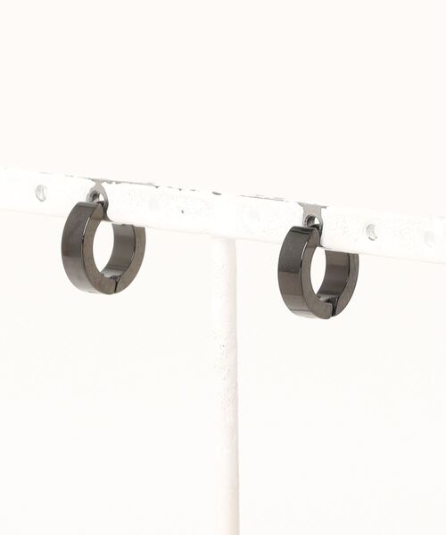 Burner(バーナー)の「【OKUOKU 0909】ピアス 両耳用 oku-pierce-691826907710-3A【RBTS】(ピアス(両耳用)・メンズ・シルバー/ブラック・FREE)」の2枚目の写真
