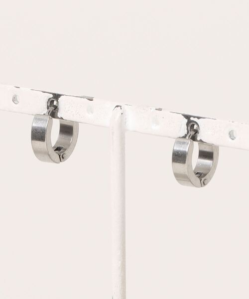 Burner(バーナー)の「【OKUOKU 0909】ピアス 両耳用 oku-pierce-691826907710-3A【RBTS】(ピアス(両耳用)・メンズ・シルバー/ブラック・FREE)」の3枚目の写真
