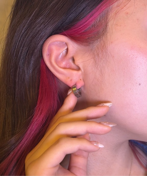 Burner(バーナー)の「【OKUOKU 0909】ピアス 両耳用 oku-pierce-691826907710-3A【RBTS】(ピアス(両耳用)・メンズ・シルバー/ブラック・FREE)」の4枚目の写真