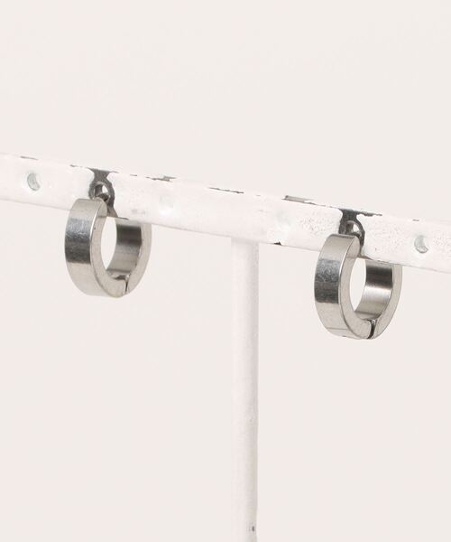 Burner(バーナー)の「【OKUOKU 0909】ピアス 両耳用 oku-pierce-691826907710-3A【RBTS】(ピアス(両耳用)・メンズ・シルバー/ブラック・FREE)」の6枚目の写真