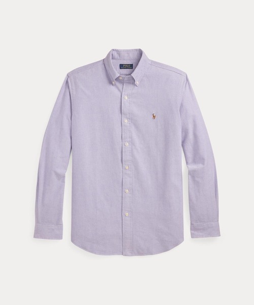 POLO RALPH LAUREN(ポロ ラルフ ローレン)の「アイコニック オックスフォード シャツ(シャツ/ブラウス・メンズ・パープル・L/M/S/XS/XXL/XL)」の2枚目の写真