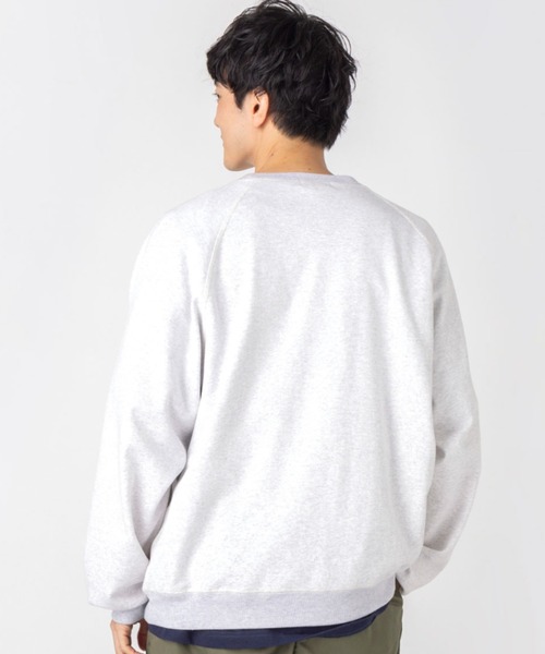 L.L.Bean（エルエルビーン）の「【JAPAN EDITION】ポーテージ・クルーネック・スウェットシャツ（スウェット・メンズ・ホワイト/ライトグレー/ピンク/ネイビー・SMALL/MEDIUM/LARGE/X-LARGE）」の10枚目の写真