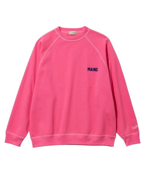 L.L.Bean（エルエルビーン）の「【JAPAN EDITION】ポーテージ・クルーネック・スウェットシャツ（スウェット・メンズ・ホワイト/ライトグレー/ピンク/ネイビー・SMALL/MEDIUM/LARGE/X-LARGE）」の19枚目の写真