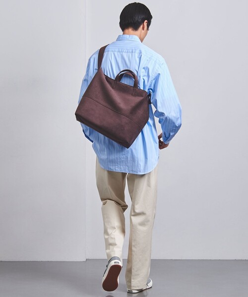 MNNG ユナイテッドアローズ 別注　ブラック UNITED ARROWS（ユナイテッドアローズ）の「【別注】＜MNNG＞トート