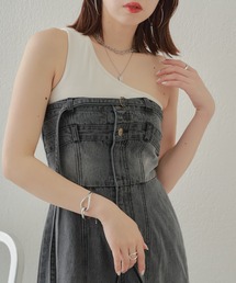 Chico | 【2024SS】ワンショルパット付タンク(タンクトップ)