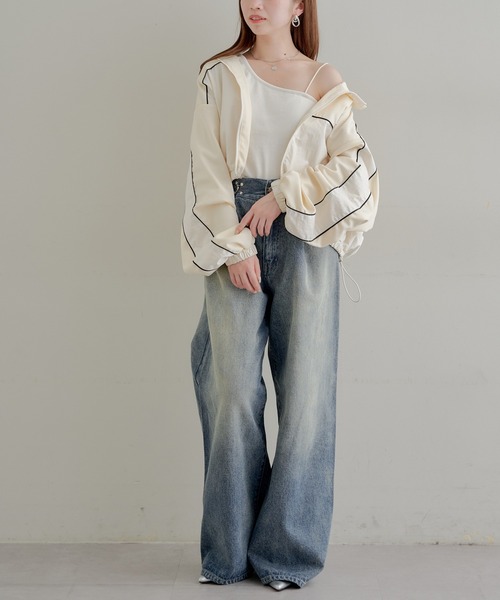 Chico(チコ)の「【2024SS】ワンショルパット付タンク(タンクトップ・レディース・ゴールド/ブラック/シルバー/ホワイト・FREE)」の20枚目の写真