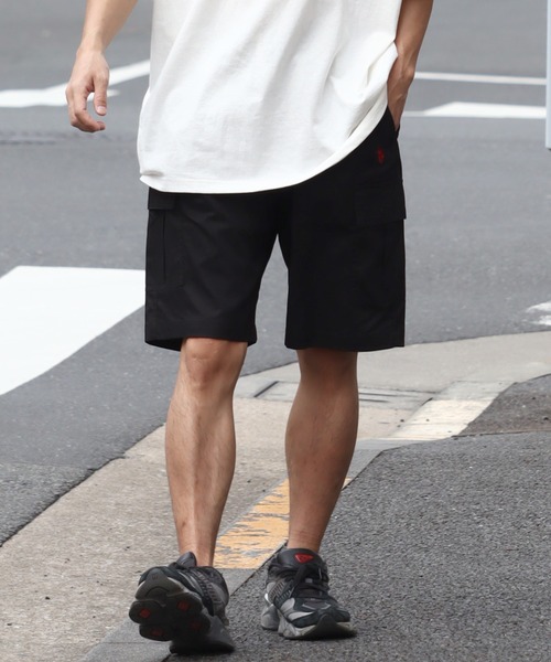U.S. POLO ASSN.(ユーエスポロアッスン)の「【U.S. POLO ASSN./ユーエスポロアッスン】ポニー刺繍 コットンツイル カーゴショーツ(カーゴパンツ・メンズ・ネイビー/インディゴブルー/ベージュ/ブラック・M/L/LL)」の22枚目の写真