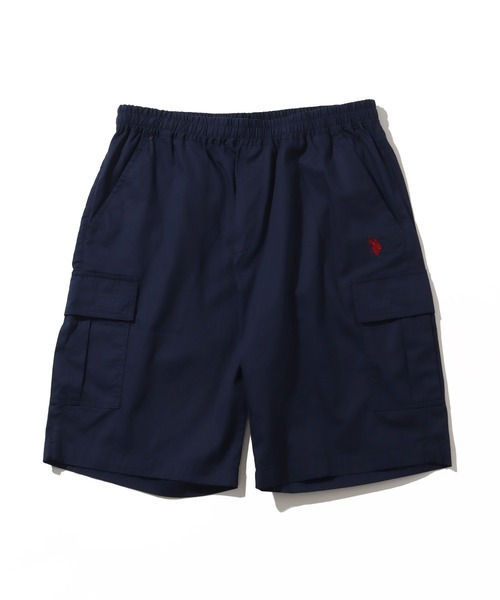 U.S. POLO ASSN.(ユーエスポロアッスン)の「【U.S. POLO ASSN./ユーエスポロアッスン】ポニー刺繍 コットンツイル カーゴショーツ(カーゴパンツ・メンズ・ネイビー/インディゴブルー/ベージュ/ブラック・M/L/LL)」の9枚目の写真