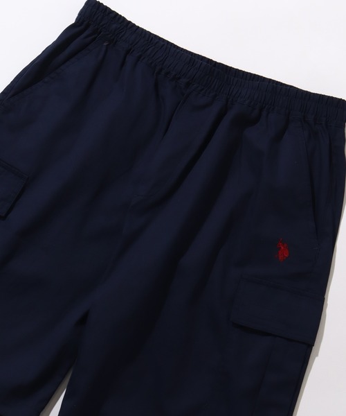 U.S. POLO ASSN.(ユーエスポロアッスン)の「【U.S. POLO ASSN./ユーエスポロアッスン】ポニー刺繍 コットンツイル カーゴショーツ(カーゴパンツ・メンズ・ネイビー/インディゴブルー/ベージュ/ブラック・M/L/LL)」の14枚目の写真