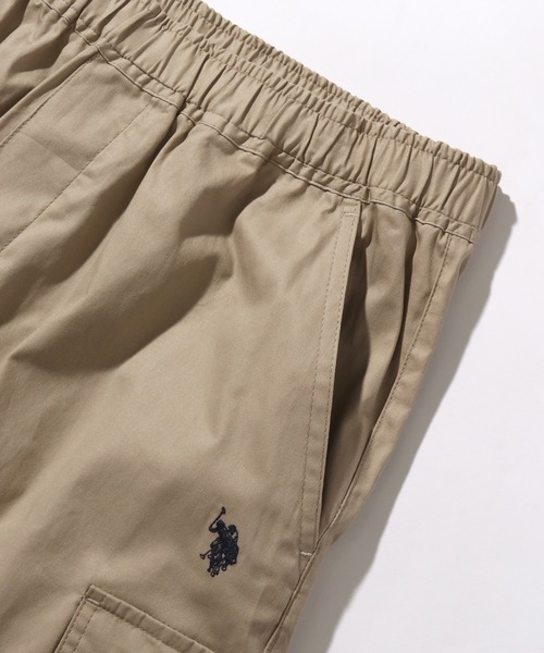 U.S. POLO ASSN.(ユーエスポロアッスン)の「【U.S. POLO ASSN./ユーエスポロアッスン】ポニー刺繍 コットンツイル カーゴショーツ(カーゴパンツ・メンズ・ネイビー/インディゴブルー/ベージュ/ブラック・M/L/LL)」の16枚目の写真