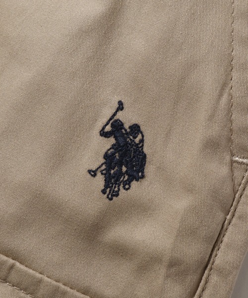 U.S. POLO ASSN.(ユーエスポロアッスン)の「【U.S. POLO ASSN./ユーエスポロアッスン】ポニー刺繍 コットンツイル カーゴショーツ(カーゴパンツ・メンズ・ネイビー/インディゴブルー/ベージュ/ブラック・M/L/LL)」の18枚目の写真