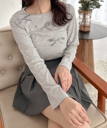 【apres jour clair】リボンデザイントップス【ZOZOTOWN限定アイテム】