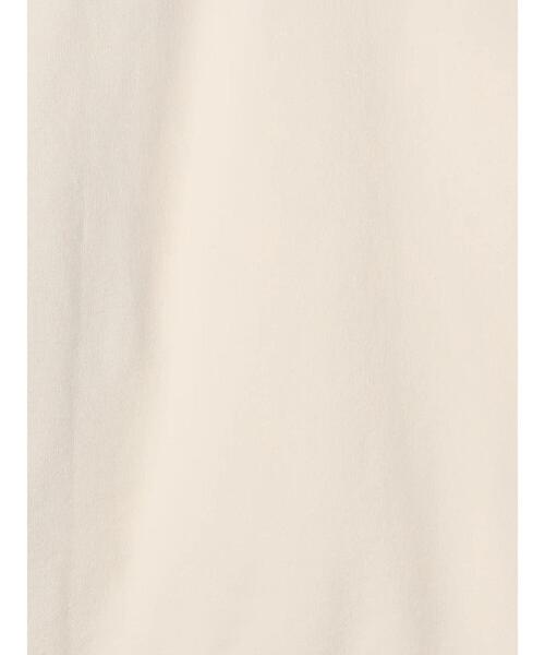 Samansa Mos2（サマンサ モスモス）の「インレイ裏毛レースロゴスウェット（Tシャツ/カットソー・レディース・チャコールグレー/イエロー/ラベンダー/キナリ・F）」の19枚目の写真