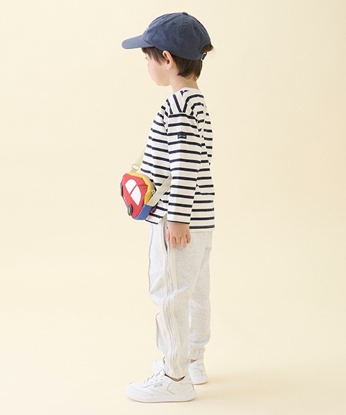 petit main(プティマイン)の「【防汚加工】ラインパンツ(その他パンツ・キッズ・オフホワイト/トップグレー/ネイビー・130cm/80cm/90cm/100cm/120cm/110cm)」の15枚目の写真