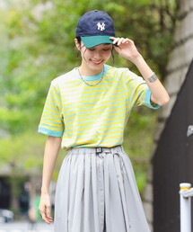 BEAMS BOY | BEAMS BOY / ボーダー バインダー ショートスリーブ(Tシャツ/カットソー)