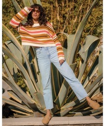 【直営店限定】BILLABONG レディース ALL DAY STRAIGHT ロングパンツ 【2024年春夏モデル】/ビラボンデニムパンツ