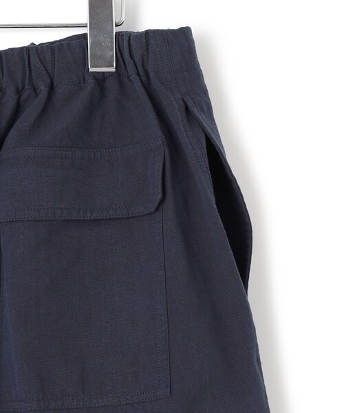 J.PRESS YORK STREET（ジェイプレスヨークストリート）の「【UNISEX】ハーフカーゴパンツ（カーゴパンツ・メンズ・ブラック系/カーキ系/ネイビー系・SMALL/LARGE）」の7枚目の写真