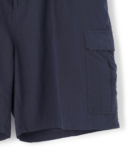 J.PRESS YORK STREET（ジェイプレスヨークストリート）の「【UNISEX】ハーフカーゴパンツ（カーゴパンツ・メンズ・ブラック系/カーキ系/ネイビー系・SMALL/LARGE）」の8枚目の写真