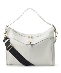 TOFF&LOADSTONE（トフアンドロードストーン）の「ブラスボタン 2WAY ショルダー（Ｌ）（ショルダーバッグ）」