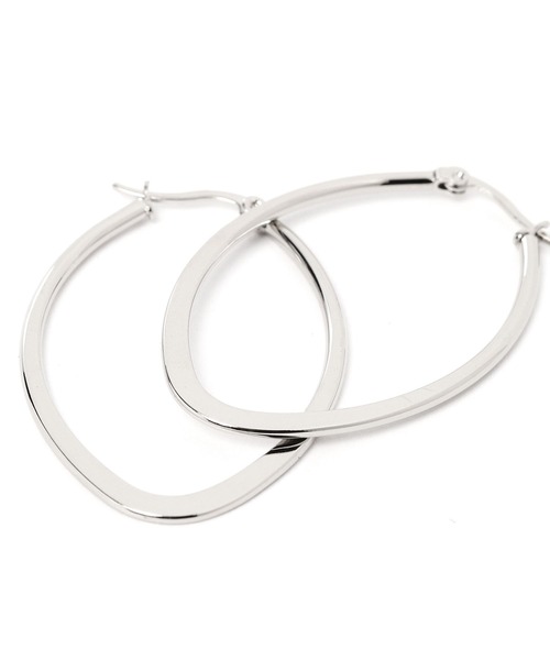 LAKOLE（ラコレ）の「ステンレスビックフープピアス2 / 114558（ピアス（両耳用）・レディース・その他1/その他2・FREE）」の4枚目の写真