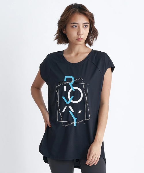 ROXY(ロキシー)の「STAY CREATIVE/ロキシー水陸両用ノースリーブTシャツ(Tシャツ/カットソー・レディース・ブラック/ピンク/ホワイト・SMALL/LARGE/MEDIUM)」の3枚目の写真