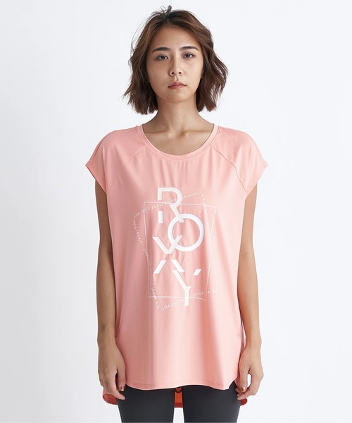 ROXY(ロキシー)の「STAY CREATIVE/ロキシー水陸両用ノースリーブTシャツ(Tシャツ/カットソー・レディース・ブラック/ピンク/ホワイト・SMALL/LARGE/MEDIUM)」の14枚目の写真
