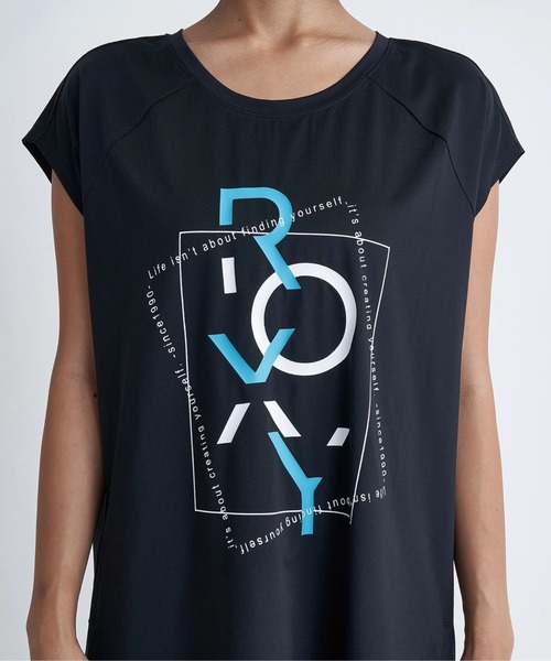 ROXY(ロキシー)の「STAY CREATIVE/ロキシー水陸両用ノースリーブTシャツ(Tシャツ/カットソー・レディース・ブラック/ピンク/ホワイト・SMALL/LARGE/MEDIUM)」の12枚目の写真