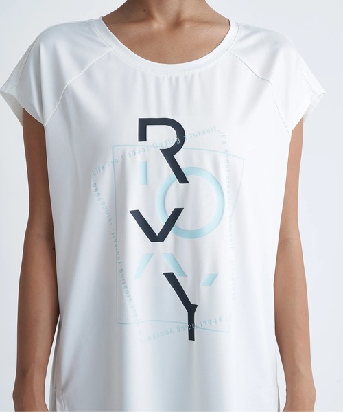 ROXY(ロキシー)の「STAY CREATIVE/ロキシー水陸両用ノースリーブTシャツ(Tシャツ/カットソー・レディース・ブラック/ピンク/ホワイト・SMALL/LARGE/MEDIUM)」の5枚目の写真